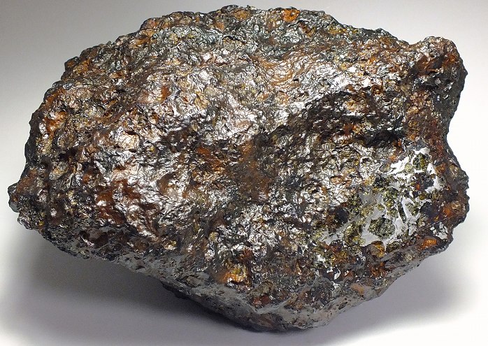 Brahin パラサイト石鉄隕石 A235(博物館級) 6790g - 鉱物標本・隕石 ...