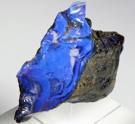 ブルーアンバー 164(蛍光) インドネシア - 鉱物標本・隕石標本販売の
