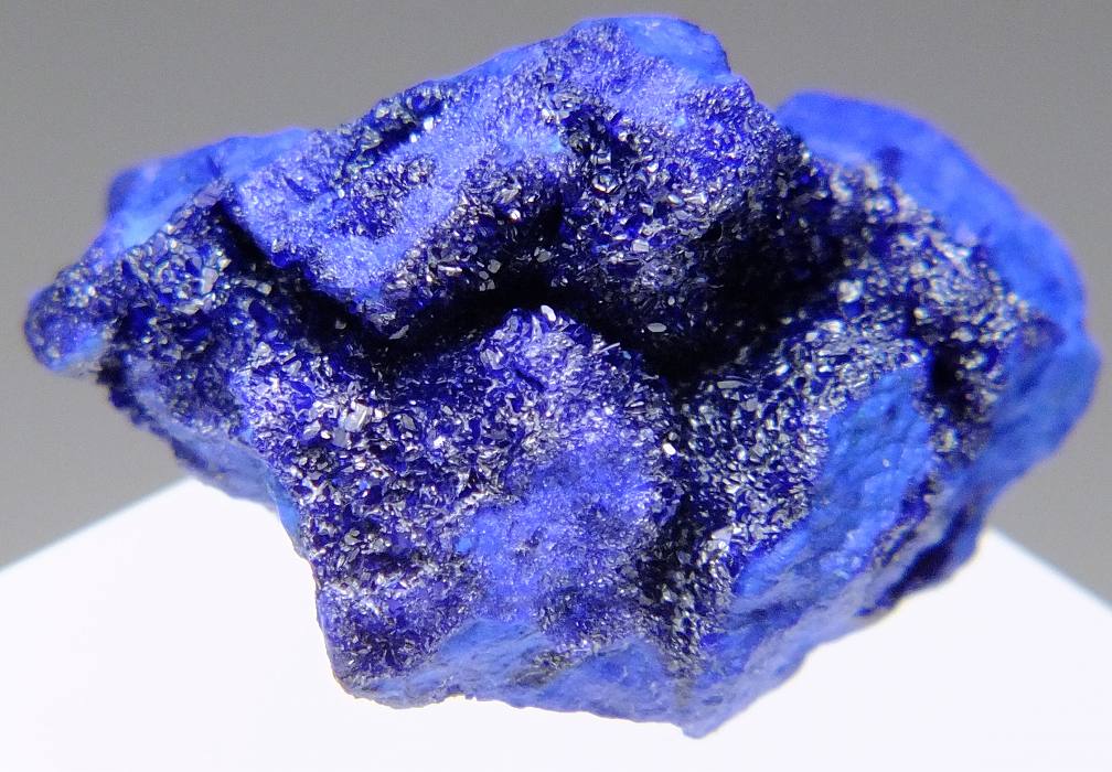 鉱物標本(藍銅鉱)