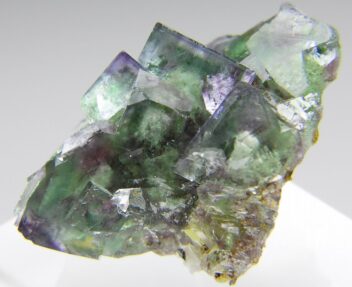 オールドストック　ナミビア産　蛍石　フローライト 鉱物　鉱物標本　原石　母岩 ナミビア エロンゴ フローライト AB677 天然石 原石 鉱物標本